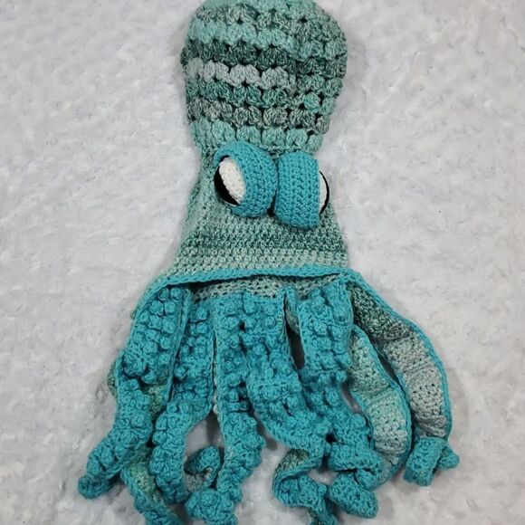Handmade Kraken Squid Hat - Picture 2 of 6